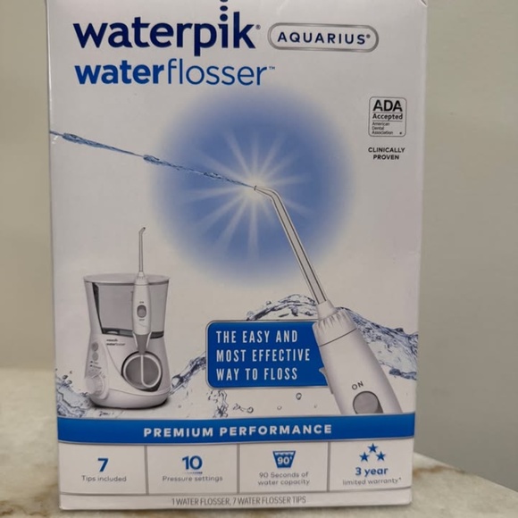 Waterpik Aquarius Water Flosser Professional For Teeth, Gums, Braces, Dental - Picture 1 of 5